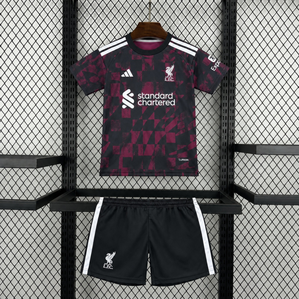 26-27 Liverpool Third Away Soccer Kids Kit