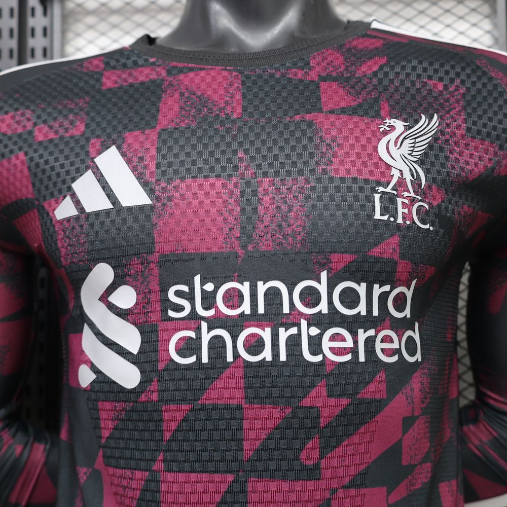 26-27 Liverpool Third Away Soccer Jersey Player Version Long Sleeve