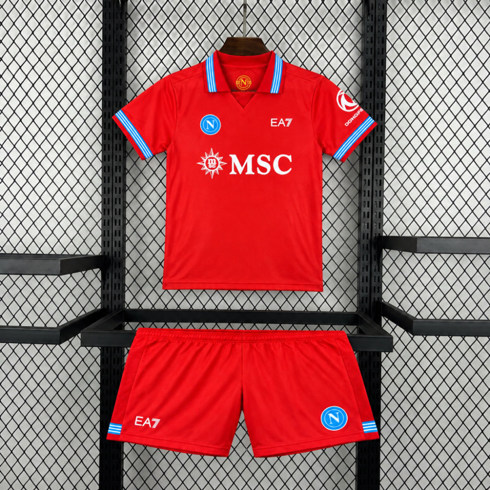 26-27 Napoli Third Away Soccer Kids Kit