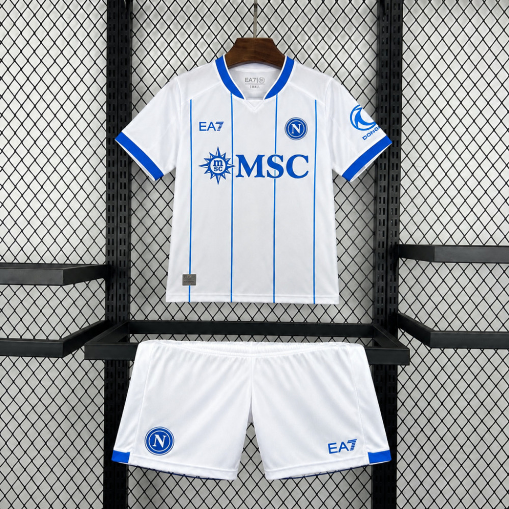 26-27 Napoli Away Soccer Kids Kit