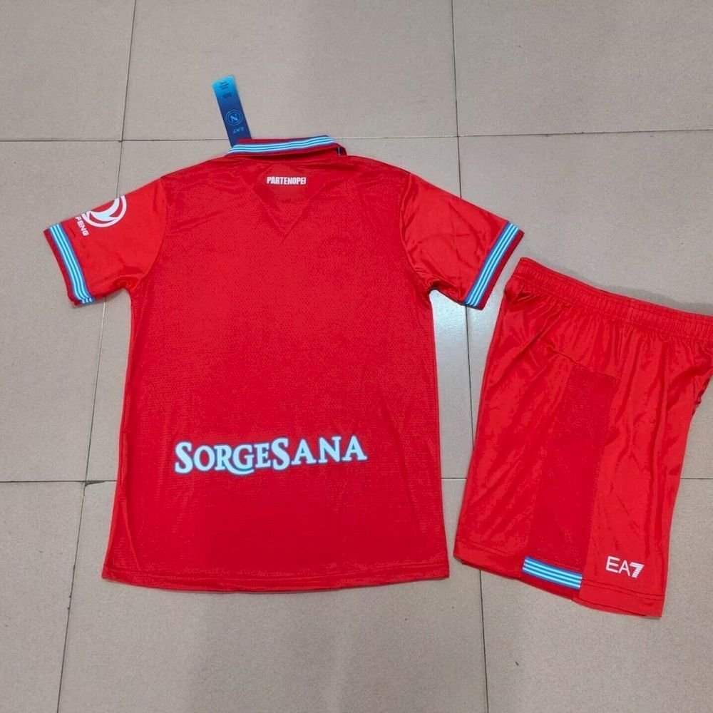 26-27 Napoli Third Away Soccer Kids Kit