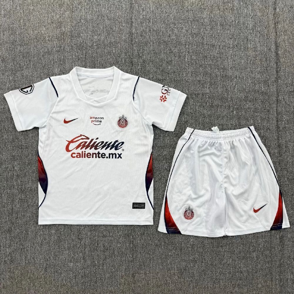 26-27 Chivas Away Soccer Kids Kit