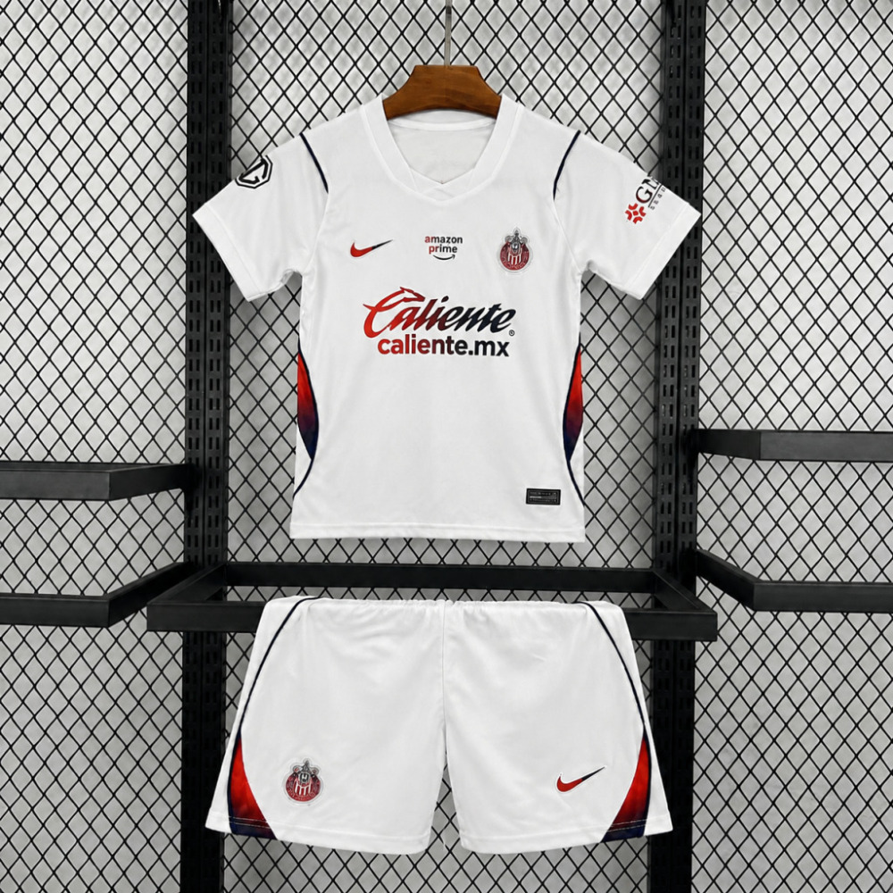 26-27 Chivas Away Soccer Kids Kit