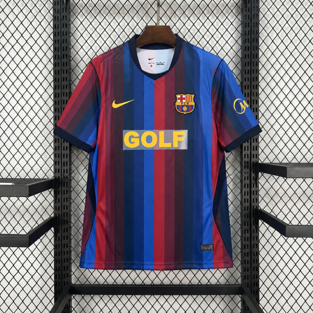 26-27 FC Barcelona X GOLF Soccer Jersey