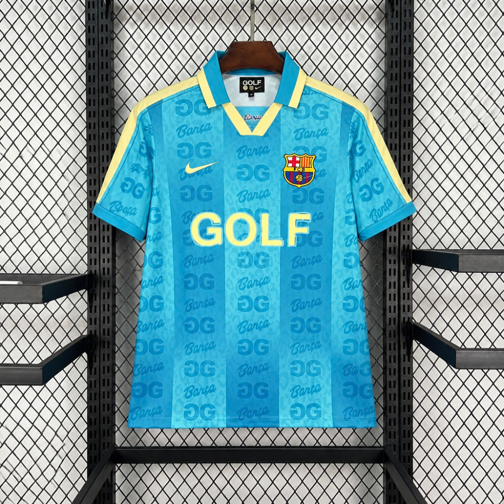 26-27 FC Barcelona X GOLF Soccer Jersey Special Edition