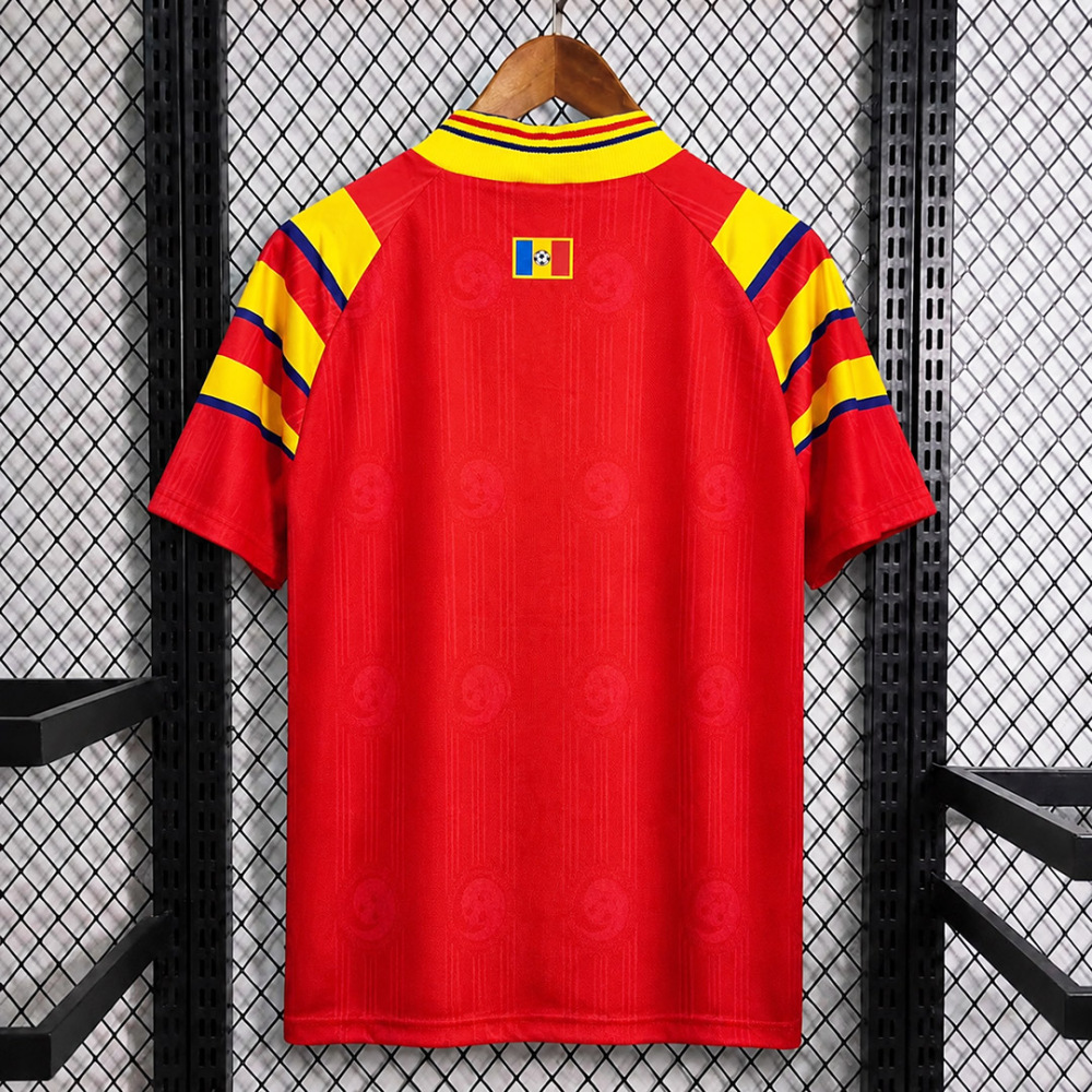 1996 Romania Away Football Retro Jersey