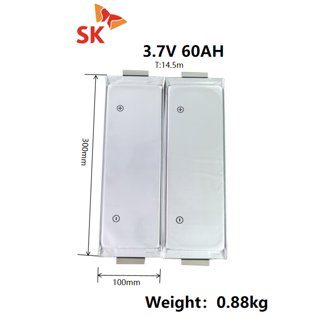 Li-ion 3.7V 60Ah Pouch Cell SK 3.7V 50Ah 55Ah 60Ah 75Ah Lithium Ion Battery For Electric Bike Scooter,Llithium Ion Battery Manufacturers from China