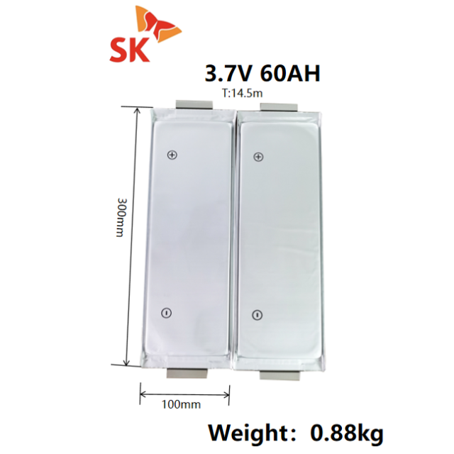 Li-ion 3.7V 60Ah Pouch Cell SK 3.7V 50Ah 55Ah 60Ah 75Ah Lithium Ion Battery For Electric Bike Scooter,Llithium Ion Battery Manufacturers from China