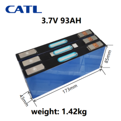 Grade A NEW Factory wholesale CATL 3.7v 93ah Lithium battery power aluminum shell battery battery car tricycle electric car,Llithium Ion Battery Manufacturers from China