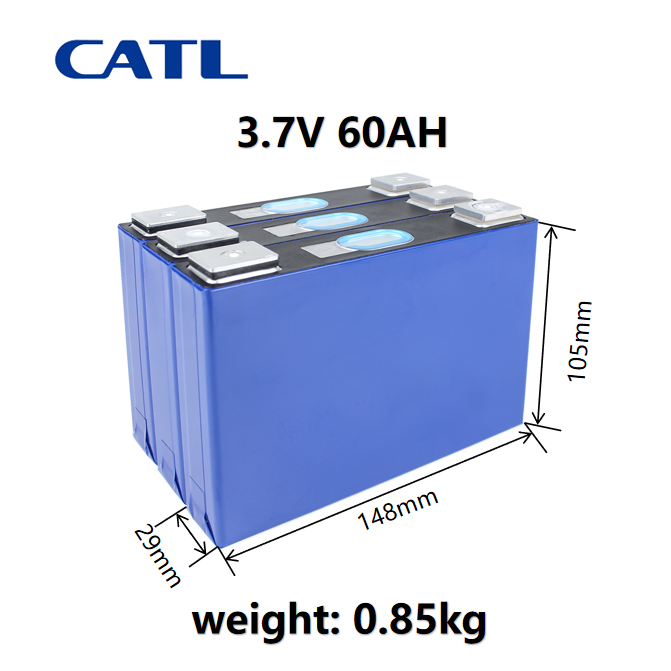 CATL 3.7v 40ah 60ah Electric vehicle power lithium battery cell ...