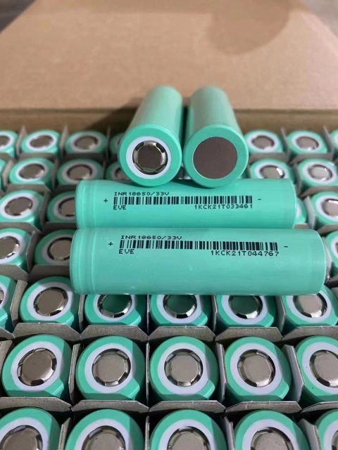 EVE 33V 18650 3200mAh 3.6V Rechargeable 3.7V lithium Battery cell ideal for battery packs,Llithium Ion Battery Manufacturers from China