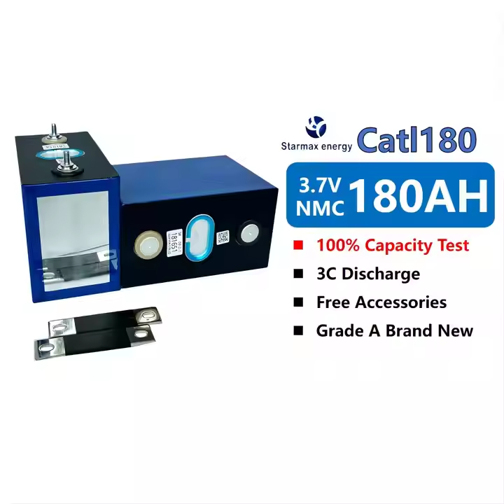 Brand New A Grade CATL 3.7V 180Ah NMC Prismatic Lithium ion Battery Cell For EVs RVs,Llithium Ion Battery Manufacturers from China