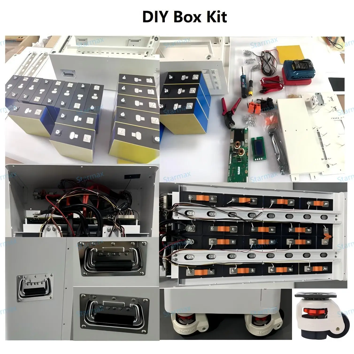 48V 16S 51.2v DIY Unit BOX Built-in JK BMS Inverter 2A Active Balance BMS stackable type 10-15Kwh 16S LFP Battery 200A BMS,Llithium Ion Battery Manufacturers from China