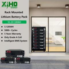 5Kwh 51.2V 48V 100Ah Solar Home Home Energy Storage Rack Mounted Battery Pack 16S 100A BMS EVE 3.2V 100AH Grade A Lifepo4 Cell,Llithium Ion Battery Manufacturers from China
