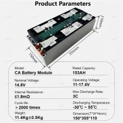 Starmax Catl 4S1P 14.8V 153Ah VDA355 EV Nmc Battery Modules 3.7V Nmc Battery Cell Module Battery for Nissan Leaf,Llithium Ion Battery Manufacturers from China