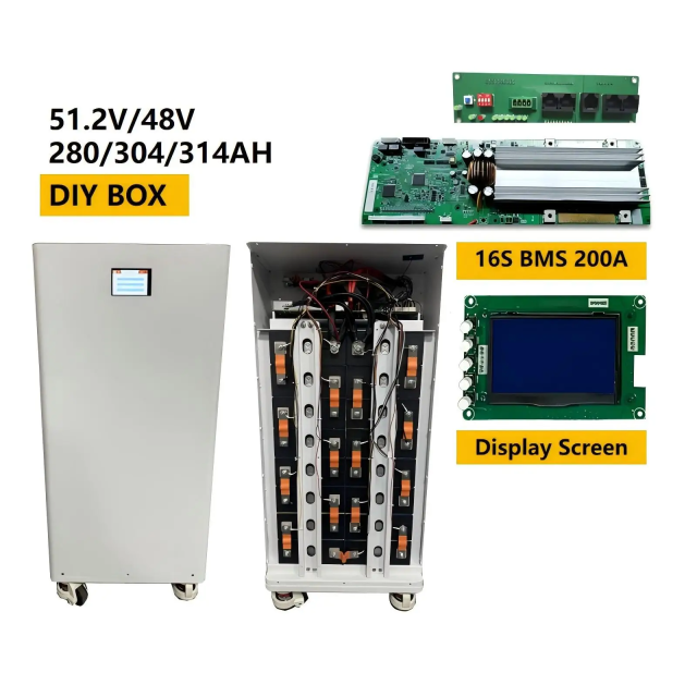 48V 16S 51.2v DIY Unit BOX Vertical Built-in JK BMS 10KWH 15KWH 16KWH 17Kwh 16S LFP Battery 200A  Inverter 2A Active Balance BMS stackable type 10KWH 15KWH 16KWH 17Kwh 16S LFP Battery 200A BMS,Llithium Ion Battery Manufacturers from China