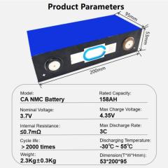 Starmax CATL NMC Prismatic 3.7V 158Ah Rechargeable Battery Cells for Solar Energy System,Llithium Ion Battery Manufacturers from China