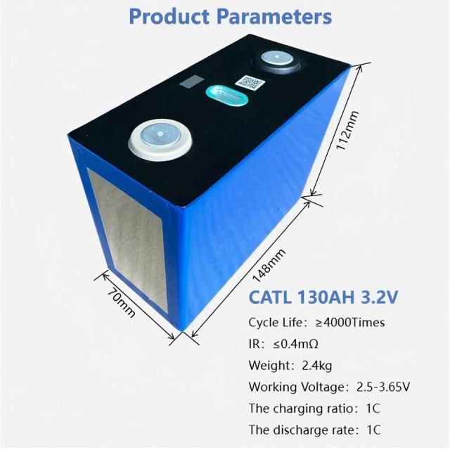 Starmax Catl 3.2V 130Ah Rechargeable Prismatic Cell Lithium Ion Batteries 3.2V Lifepo4 Battery Cells for Solar Energy,Llithium Ion Battery Manufacturers from China