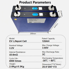 Eve 3.2V 125Ah Rechargeable Prismatic Cell 4000 Cycles LiFePo4 Battery Cells Lithium Iron Phosphate Battery Lithium Ion Batteries for Home Energy Storage,Llithium Ion Battery Manufacturers from China