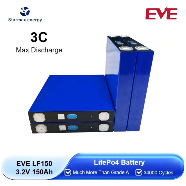 Eve 3.2V 150Ah Rechargeable Prismatic Cell 4000 Cycles Phosphate Battery Lithium Ion Batteries for Home Energy Storage LiFePo4 Battery Cells Lithium Iron,Llithium Ion Battery Manufacturers from China