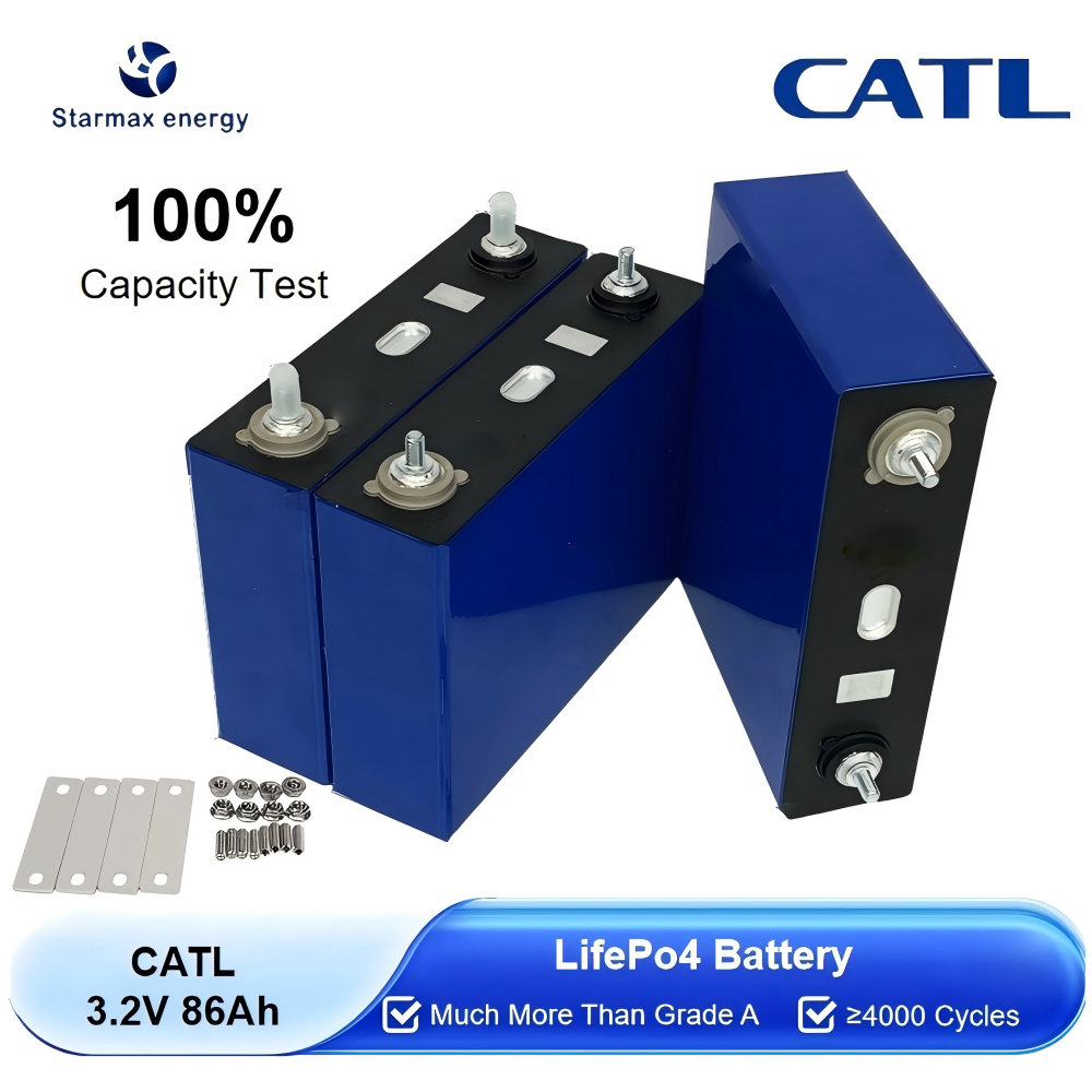 Catl 3.2V 86Ah Energy Storage Battery  Lifepo4 Prismatic Cells  Battery for Home Solar Energy Storage System,Llithium Ion Battery Manufacturers from China