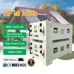 51.2V 15/16kWh 280Ah 314ah  Stackable LiFePO4 Solar Energy Storage Battery Pack Home Energy Storage With Bluetooth and Wifi Features Factory Directly Supply,Llithium Ion Battery Manufacturers from China