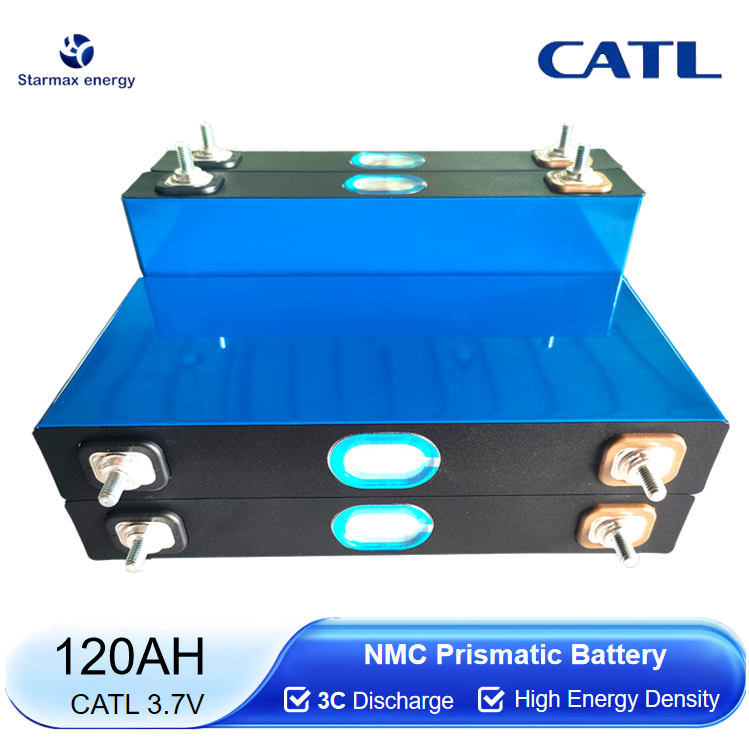 Starmax CATL 3.7V 120Ah NMC Lithium Ion Battery High Energy Density Ncm Prismatic Cells Supplier,Llithium Ion Battery Manufacturers from China