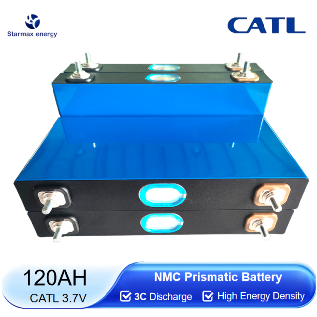 Starmax CATL 3.7V 120Ah NMC Lithium Ion Battery High Energy Density Ncm Prismatic Cells Supplier,Llithium Ion Battery Manufacturers from China