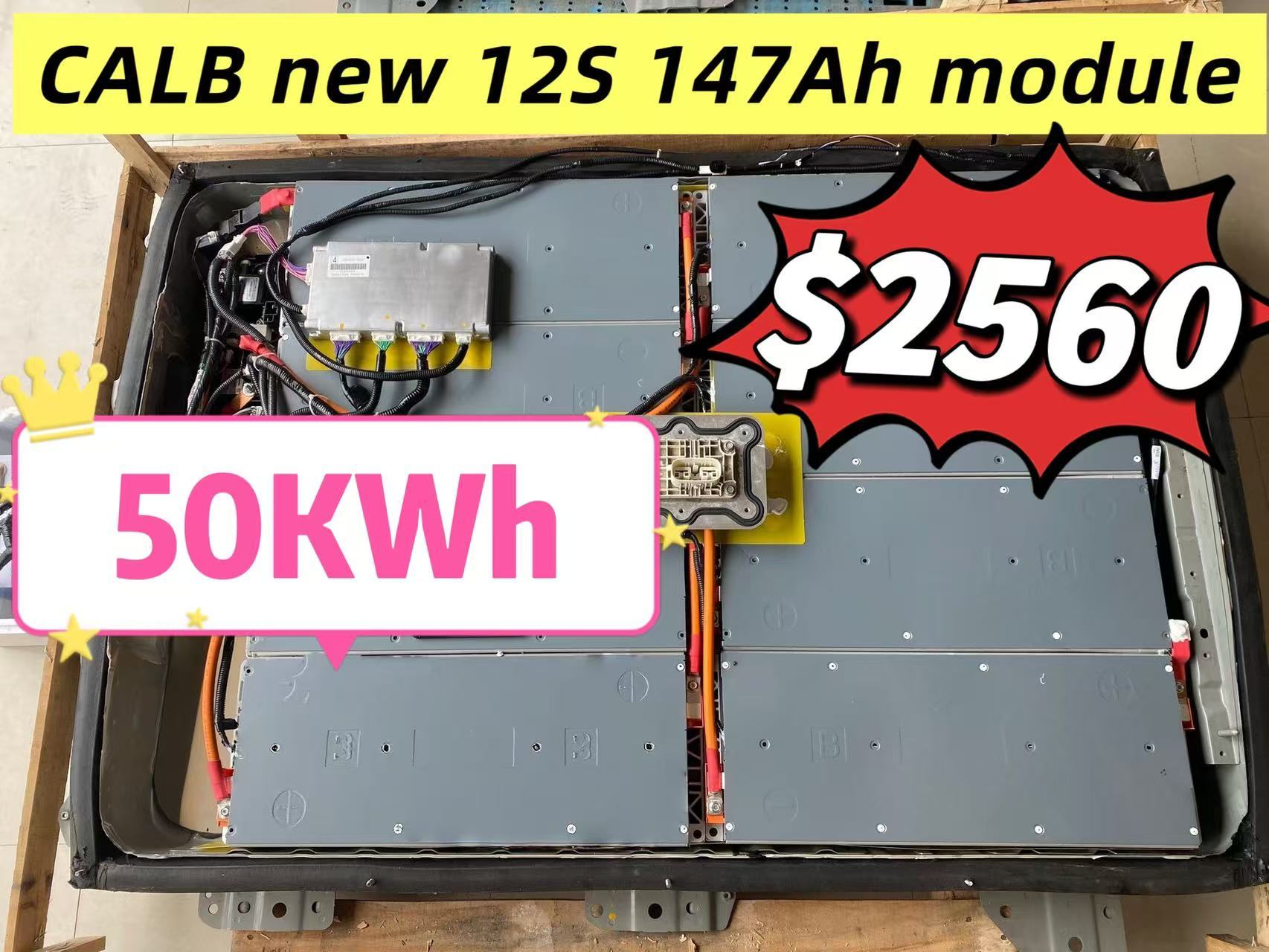 CALB New Arrival Battery VDA module 12s1p 43.2v 147ah Ncm Rechargeable Lithium Ion Battery For Electrical Vehicle Golf Car,Llithium Ion Battery Manufacturers from China