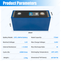 Starmax Catl Contemporary Amperex Technology 3.2V 173Ah Lifepo4 Prismatic Battery Cell,Llithium Ion Battery Manufacturers from China