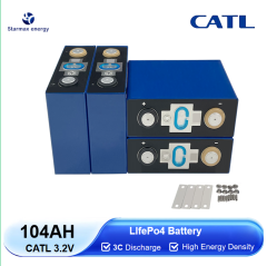 Starmax Catl 104Ah Lithium  Ion Battery 3.2V Lifepo4 Prismatic Cell,Llithium Ion Battery Manufacturers from China