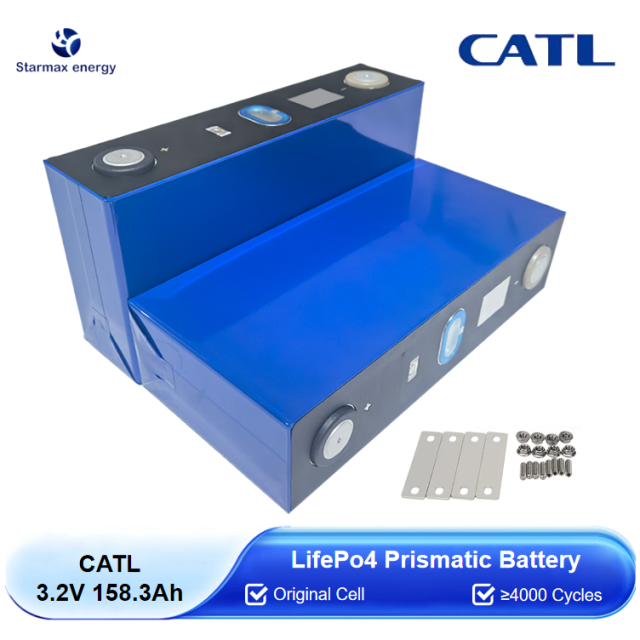 Starmax Catl 158.3Ah Lithium  Ion Battery 3.2V Lifepo4 Prismatic Cell,Llithium Ion Battery Manufacturers from China
