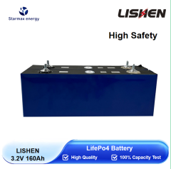 Starmax LISHEN 160Ah Lithium  Ion Battery 3.2V Lifepo4 Prismatic Cell,Llithium Ion Battery Manufacturers from China