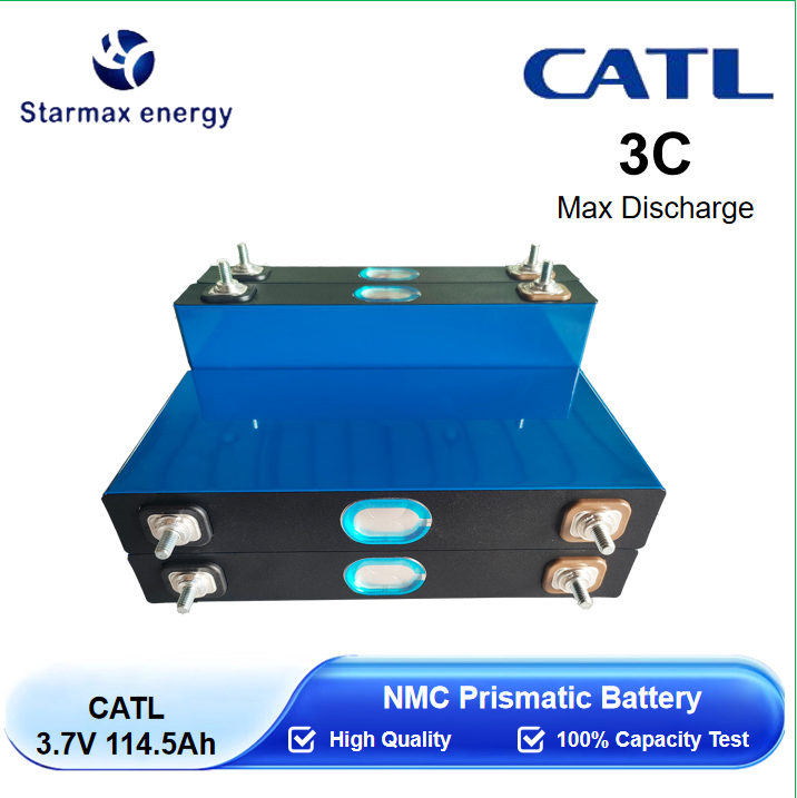 Starmax CATL 3.7V 114.5Ah NMC Prismatic Lithium Ion Battery,Llithium Ion Battery Manufacturers from China
