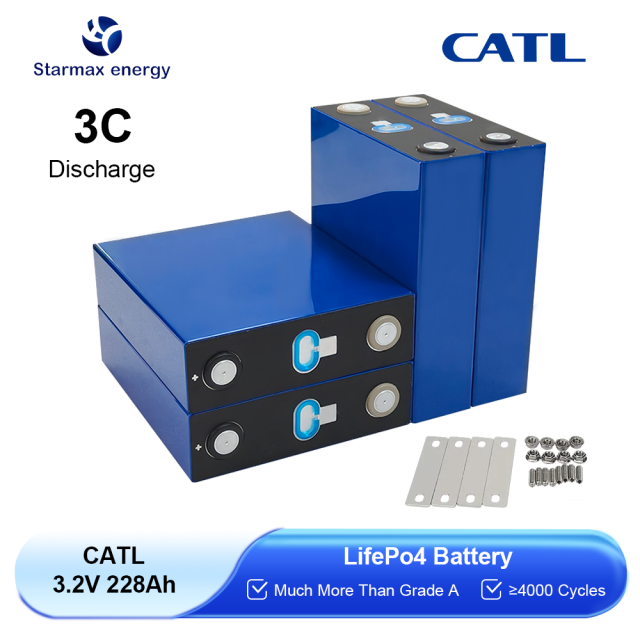 Starmax CATL 228Ah Lithium  Ion Battery 3.2V Lifepo4 Prismatic Cell,Llithium Ion Battery Manufacturers from China