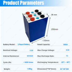 Starmax EVE 90Ah LF90K Lithium  Ion Battery 3.2V Lifepo4 Prismatic Cell,Llithium Ion Battery Manufacturers from China