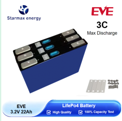Starmax EVE 22Ah LF22K Lithium  Ion Battery 3.2V Lifepo4 Prismatic Cell,Llithium Ion Battery Manufacturers from China