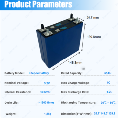 Starmax EVE 50Ah LF50F Lithium  Ion Battery 3.2V Lifepo4 Prismatic Cell,Llithium Ion Battery Manufacturers from China