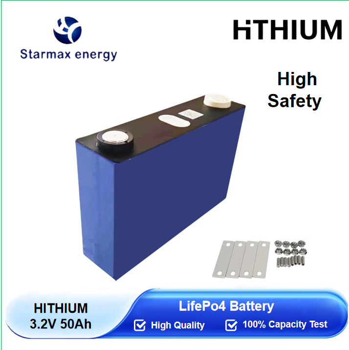 Starmax HITHIUM 50Ah LFP39148100/50Ah  Lithium  Ion Battery 3.2V Lifepo4 Prismatic Cell,Llithium Ion Battery Manufacturers from China