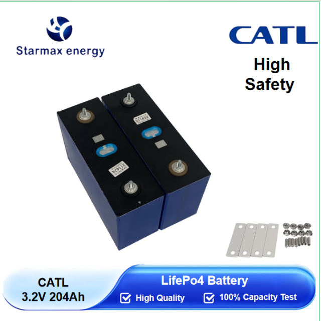 Starmax CATL 204Ah  Lithium  Ion Battery 3.2V Lifepo4 Prismatic Cell,Llithium Ion Battery Manufacturers from China
