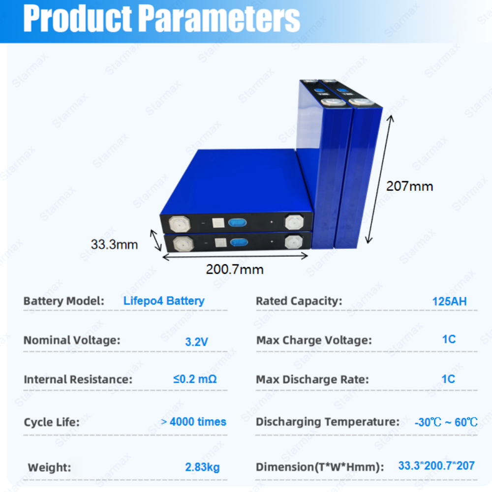Starmax EVE 150Ah LF150  Lithium  Ion Battery 3.2V Lifepo4 Prismatic Cell,Llithium Ion Battery Manufacturers from China