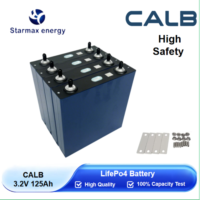 Starmax CALB 125Ah Lithium  Ion Battery 3.2V Lifepo4 Prismatic Cell,Llithium Ion Battery Manufacturers from China