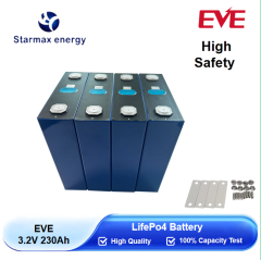 Starmax EVE 230Ah LF230 Lithium  Ion Battery 3.2V Lifepo4 Prismatic Cell,Llithium Ion Battery Manufacturers from China