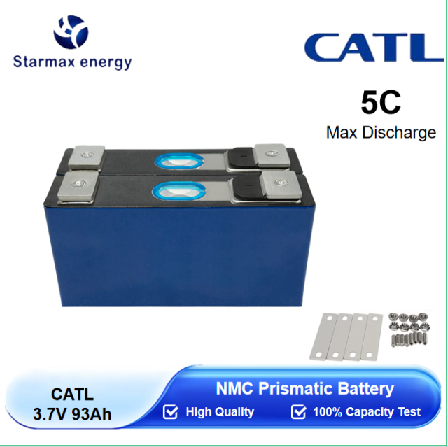 Starmax CATL 3.7V 93Ah NMC Prismatic  Battery,Llithium Ion Battery Manufacturers from China