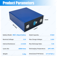 Starmax EVE 314Ah MB31 Lithium  Ion Battery 3.2V Lifepo4 Prismatic Cell,Llithium Ion Battery Manufacturers from China