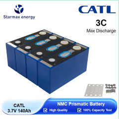 Starmax CATL 3.7V 140Ah NMC Prismatic  Battery,Llithium Ion Battery Manufacturers from China