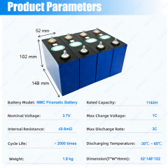 Starmax CATL 3.7V 114Ah NMC Prismatic  Battery,Llithium Ion Battery Manufacturers from China