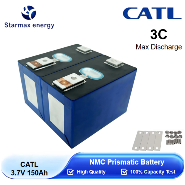 Starmax CATL 3.7V 150Ah NMC Prismatic  Battery,Llithium Ion Battery Manufacturers from China