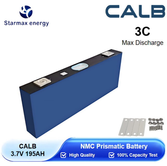 Starmax CALB 3.7V 195Ah NMC Prismatic  Battery,Llithium Ion Battery Manufacturers from China
