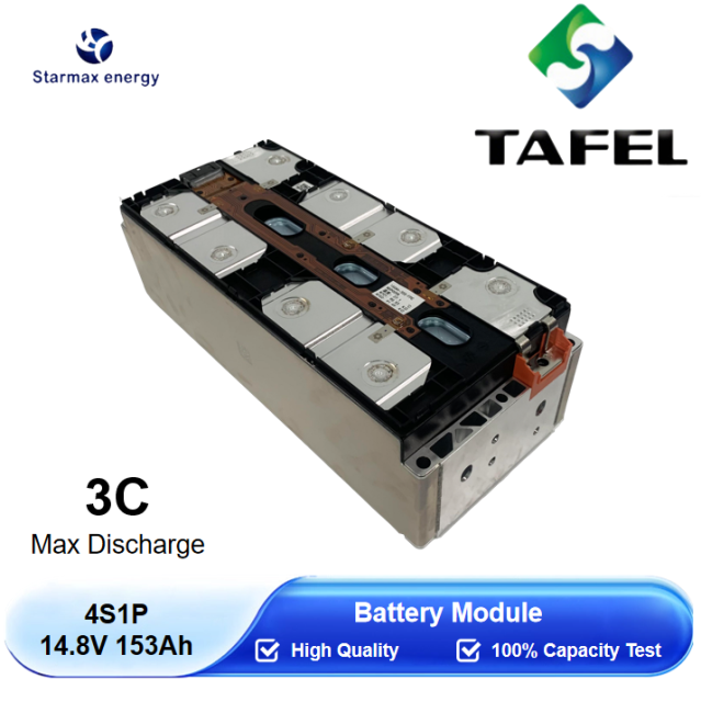 Starmax TAFEL 14.8V 4S1P 153Ah Nmc Battery Module 3.7V 4Pcs Rechargeable Prismatic Cells Lithium Ion Batteries,Llithium Ion Battery Manufacturers from China